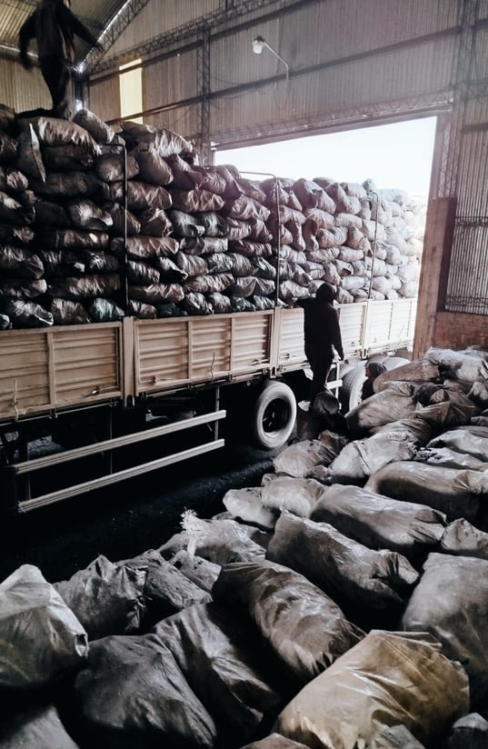 Saco Polipropileno Carbón